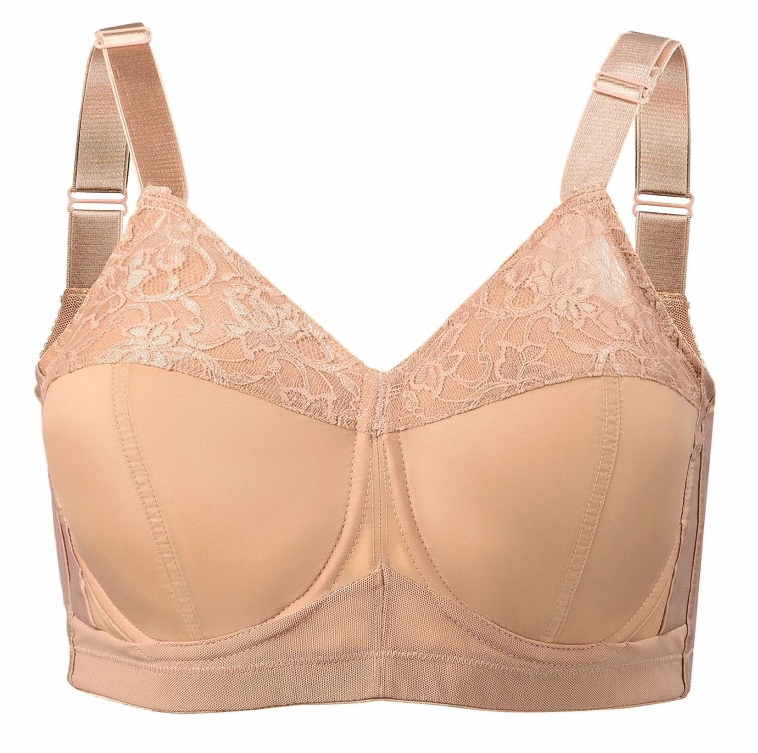 Kaye Larcky Minimizer Underwire Bra in nude - women's intimate - view 4