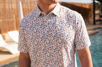 Burlebo - Men's Performance Button Up Shirt