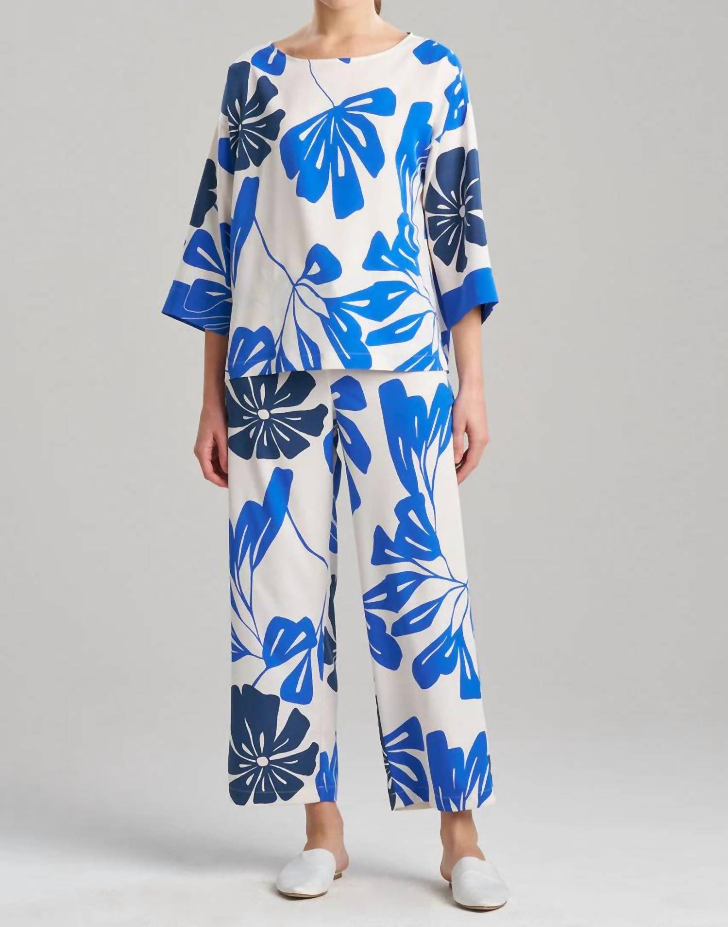 Natori Palma Pj Set in blue - women's intimate