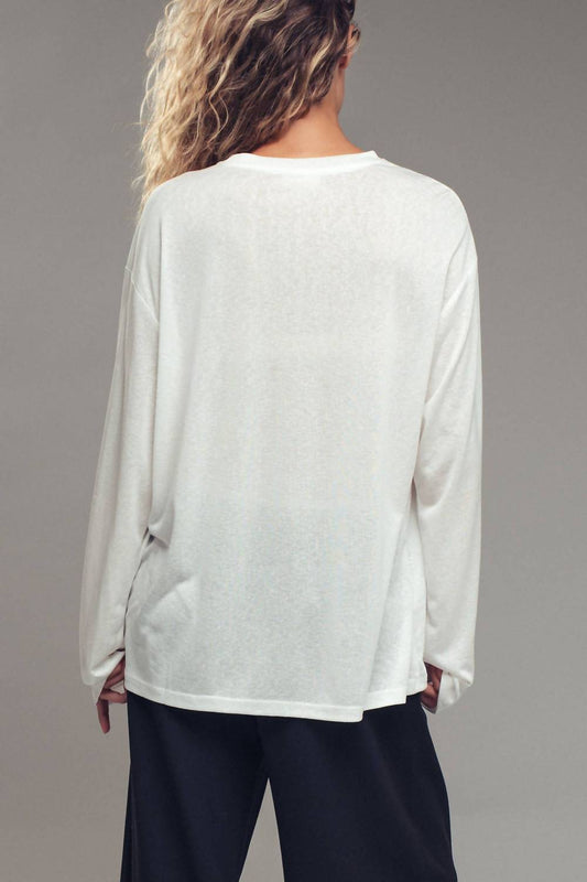 Urban Daizy - Dog Graphic Long Sleeve Top