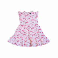 Tuktuk Designs - Bow Ruffle Sleeve Dress