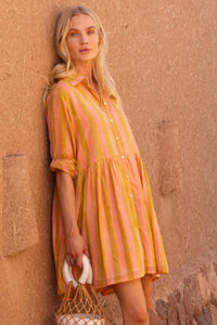 Oliphant - Long Sleeve Shirt Dress