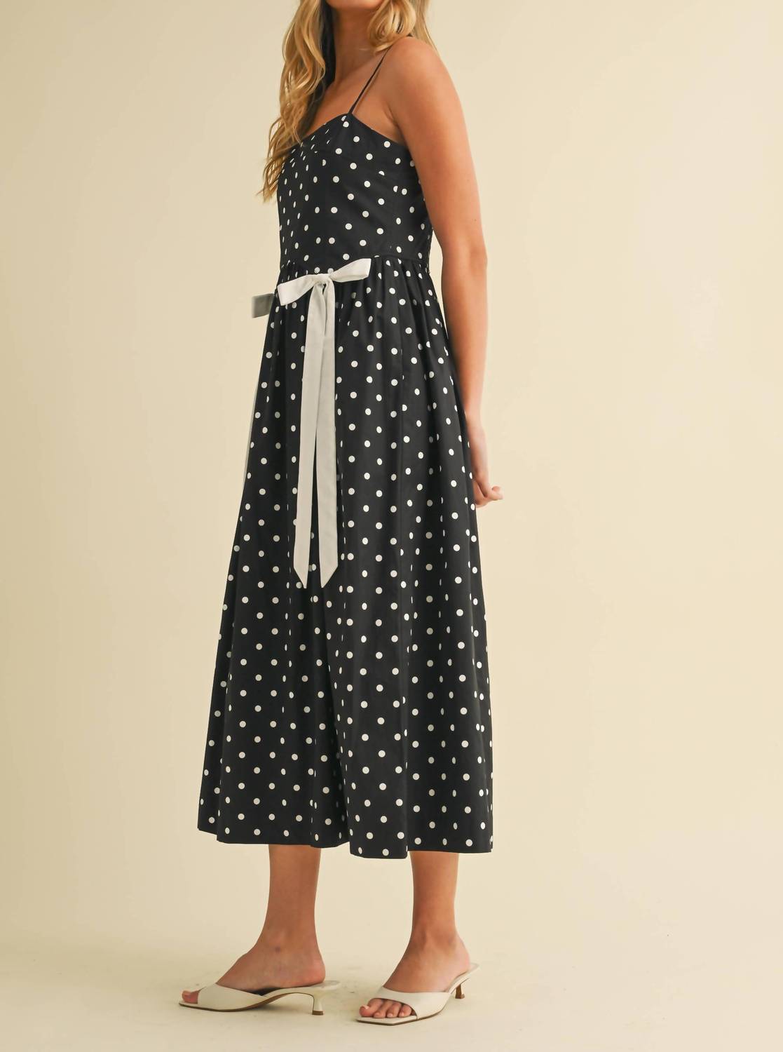 Klesis - Celine Bow Midi Dress