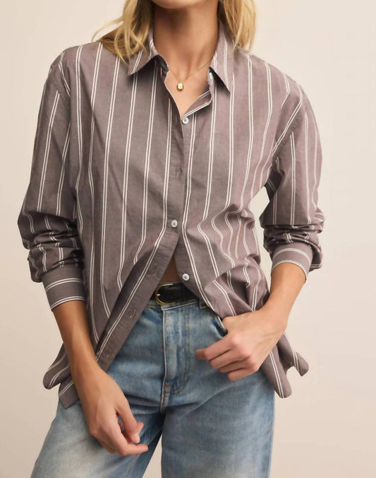 Z Supply - Seaport Striped Poplin Shirt