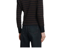 Veronica Beard - Kamal Stripe Polo Sweater