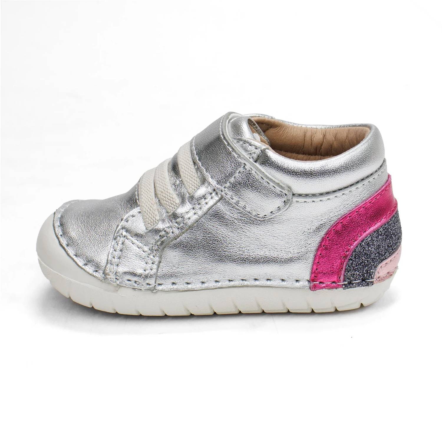Oldsoles - Toddler's Rainbow Champster Sneakers