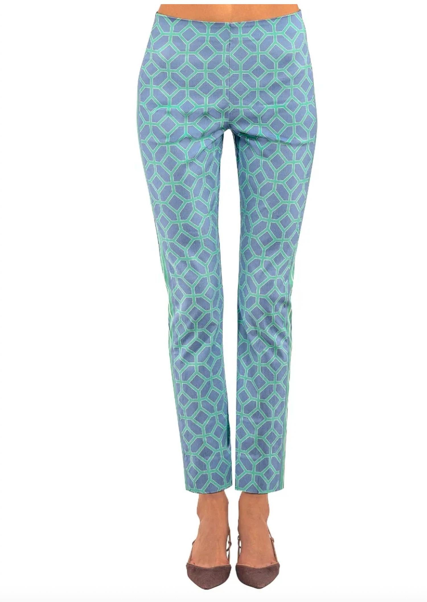 GRETCHEN SCOTT Lucy In The Sky With Diamonds Gripeless Pull On Pants Tall in the sky with diamonds gripeless pull on pants tall in periwinkle - women's pants - view 4