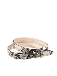 Dehanche - Women's Constance Snakeskin Belt