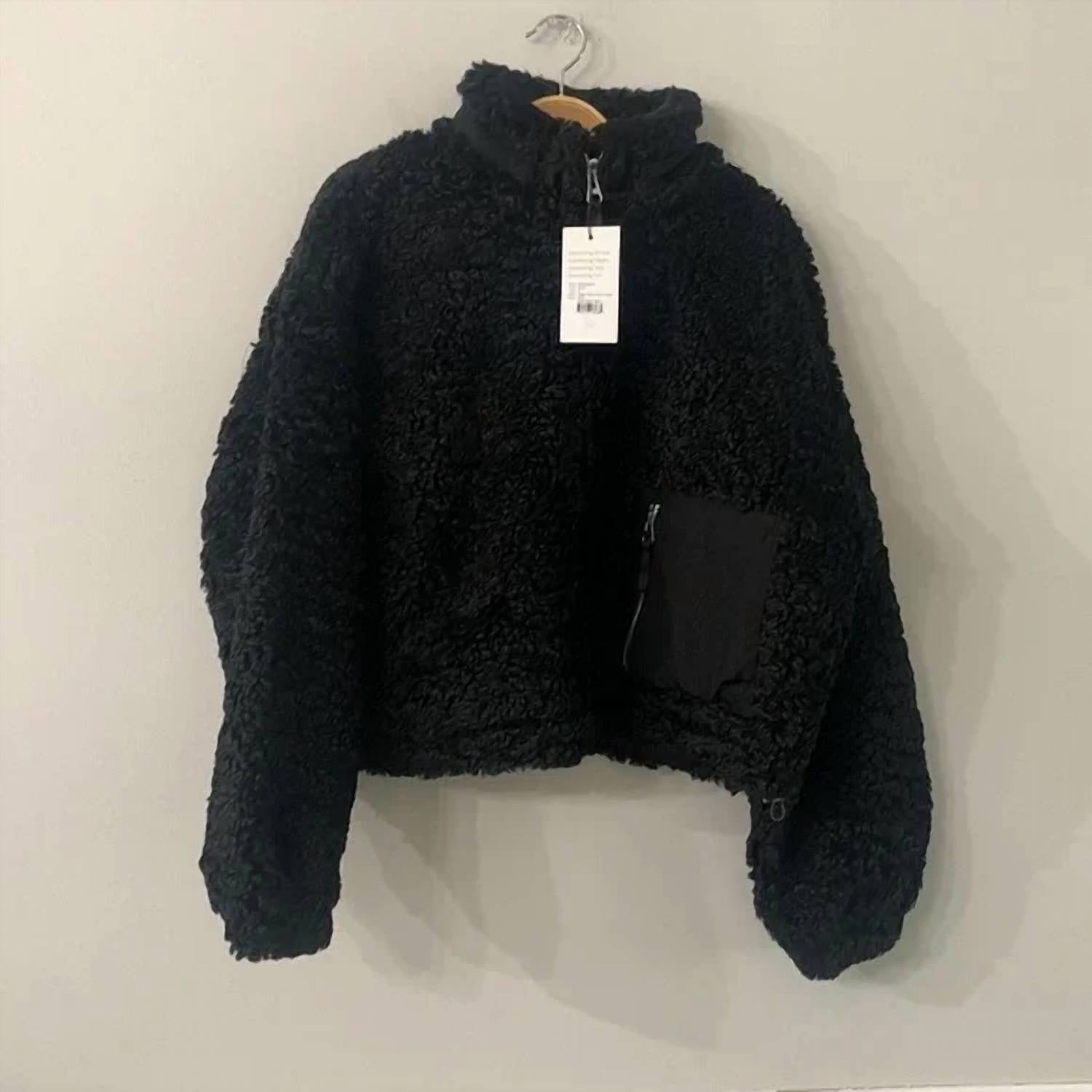 Something Navy - Teddy Patch Pocket Jacket
