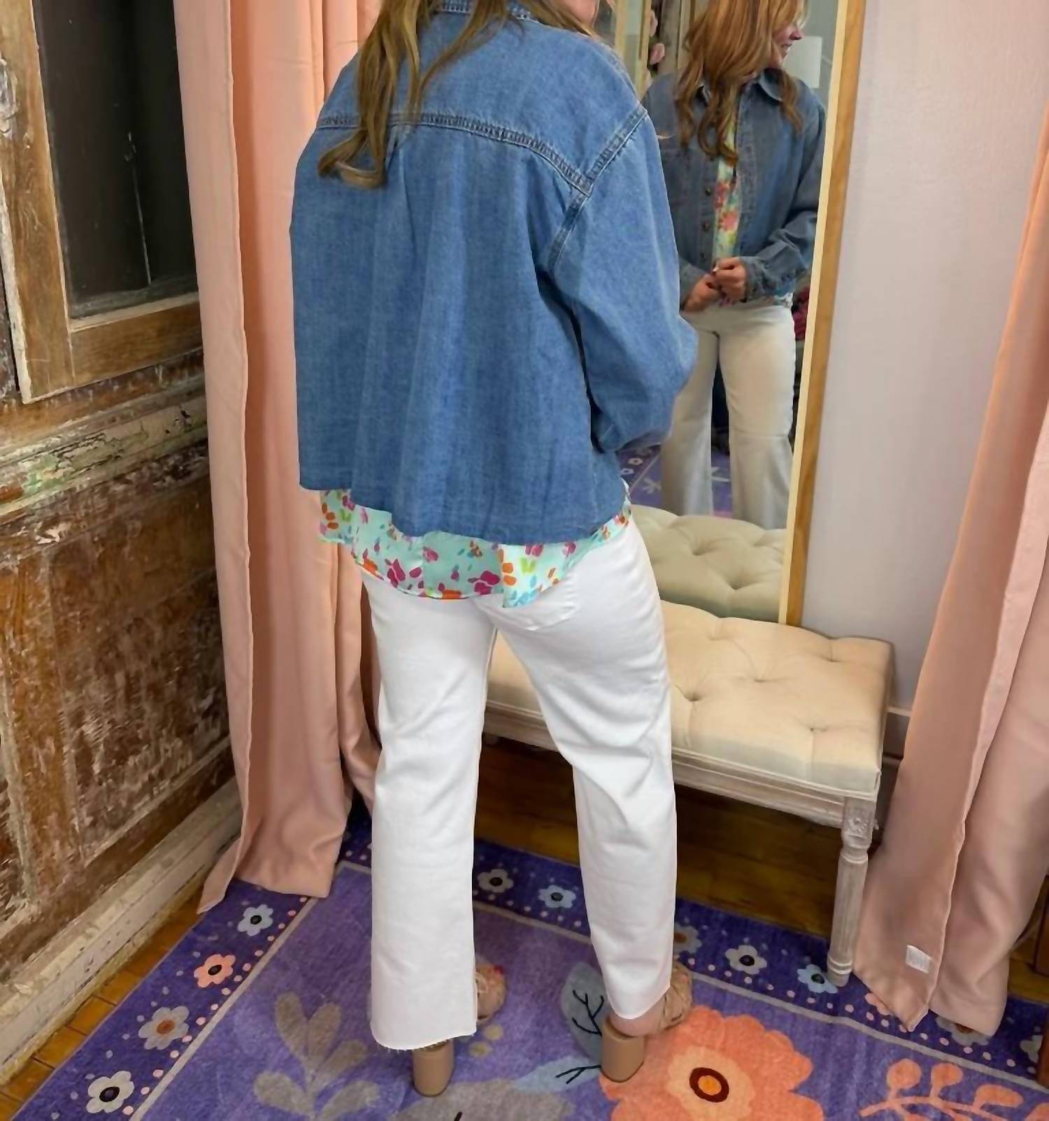 Wishlist - Free Spirit Denim Shacket