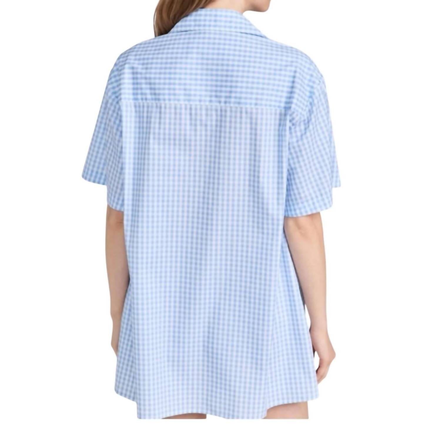 Caroline Constas - Missa Open Placket Pullover Top