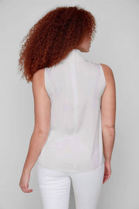 Renuar - Sleeveless Turtleneck Blouse