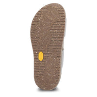 dansko Women's Dayna Two Strap Sandal in stone - women's sandal - alternate view