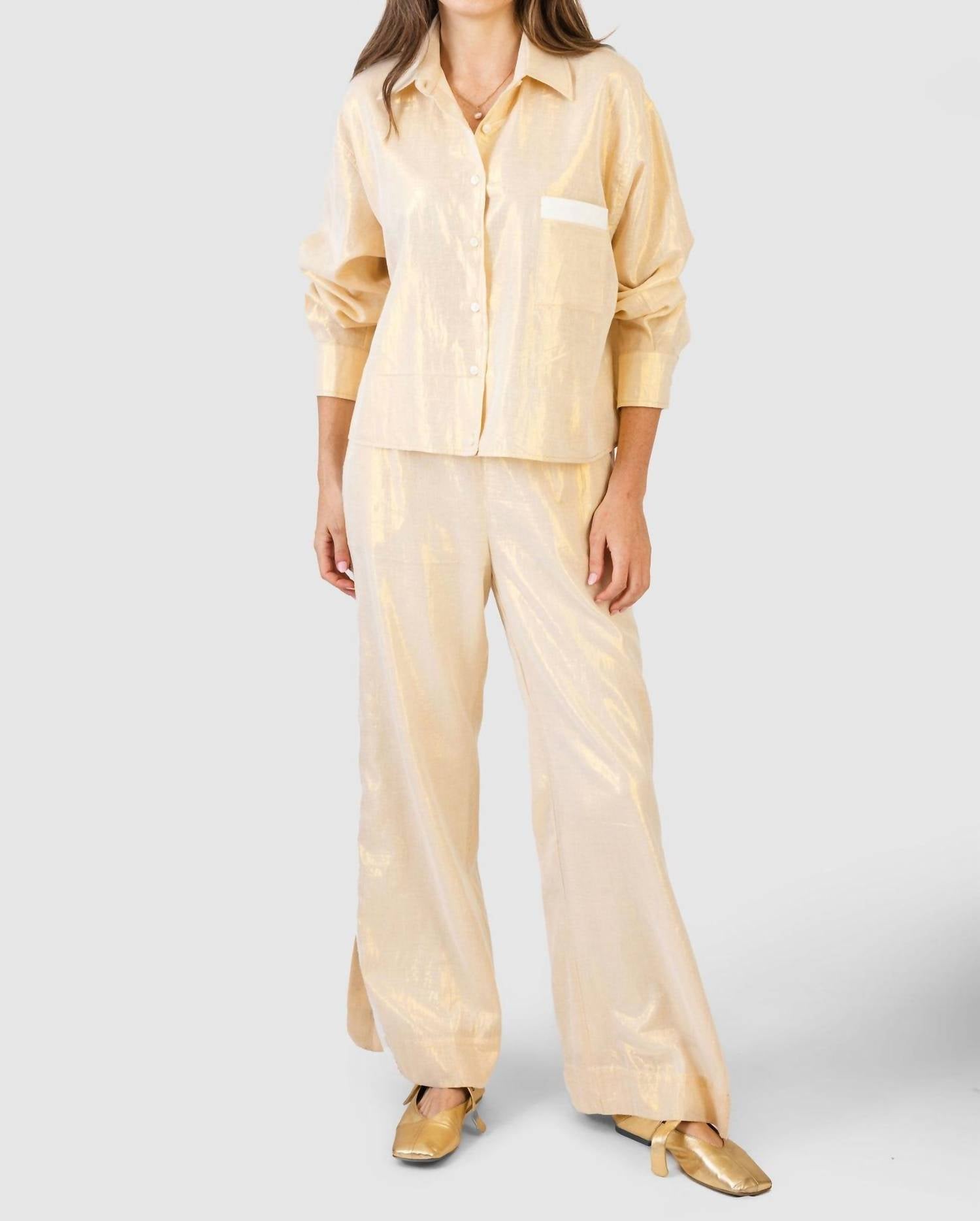 Koch - Benny Button Down Top