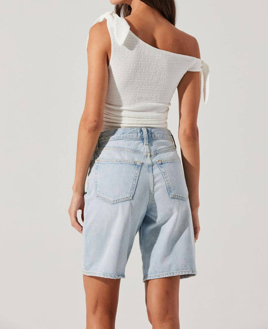 Astr - Lora Textured Off Shoulder Top