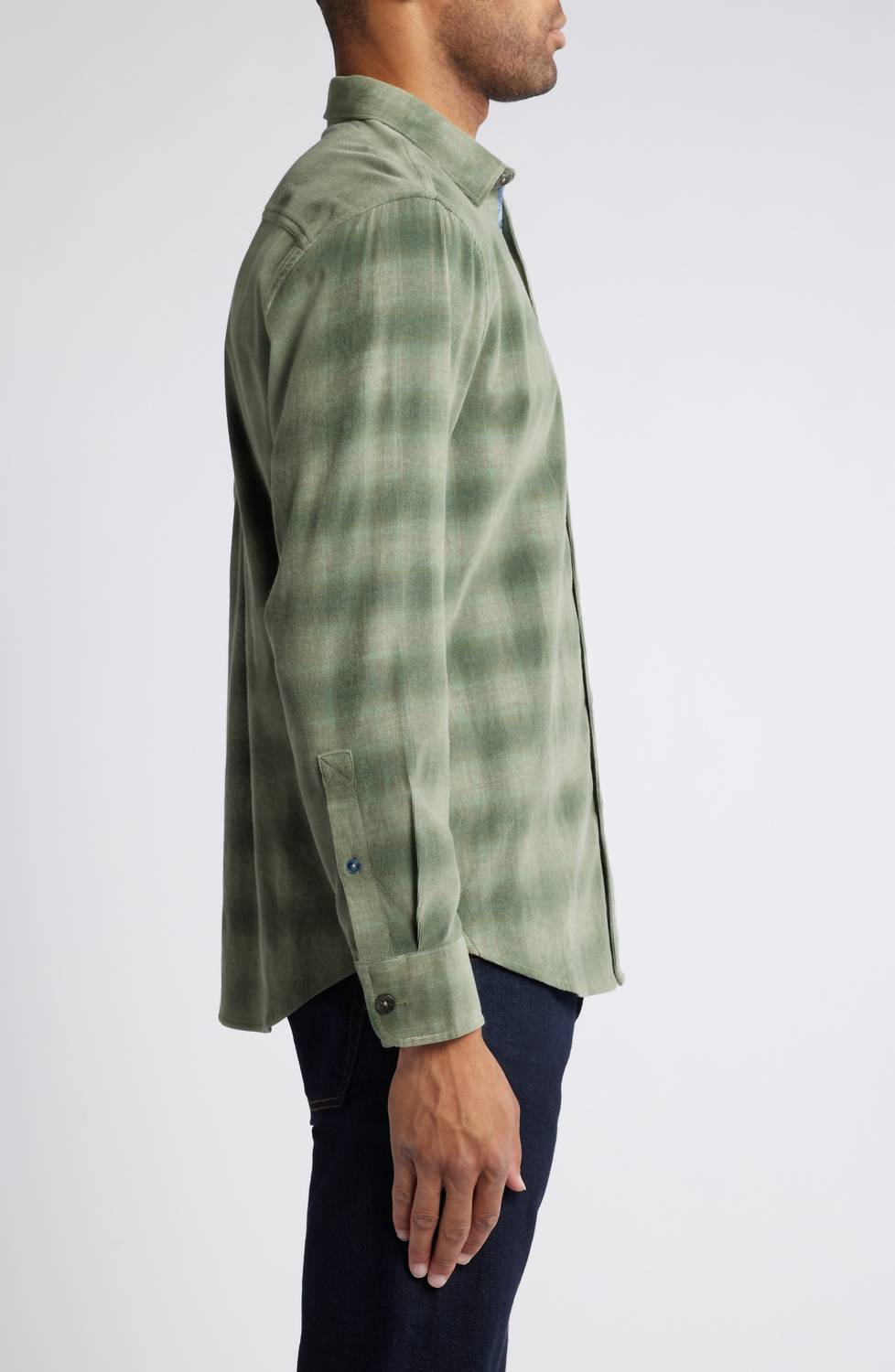Tommy Bahama - Coastline Cord Ombre Check Shirt