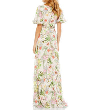 Mac Duggal - Flutter Sleeve Gown