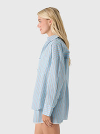 Asher - Karis Button Down Striped Shirt