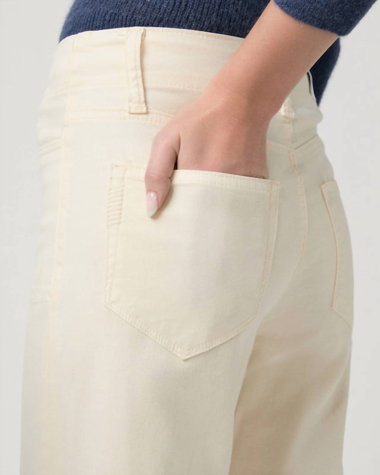 Paige - Ari Waistband Tie Jeans