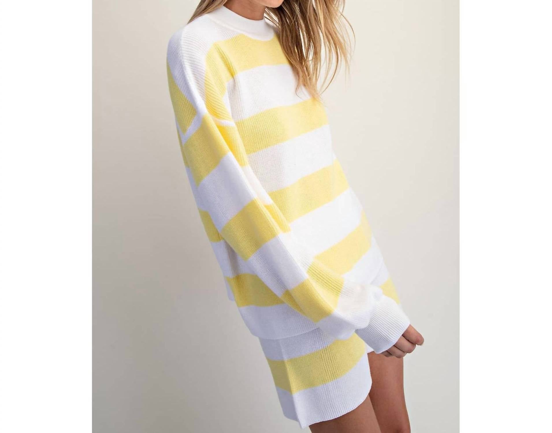 Cotierra - Stripe Sweater Set