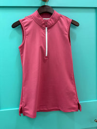 SMITH & QUINN Kennedy Top in hot pink - women's tank top - detail view