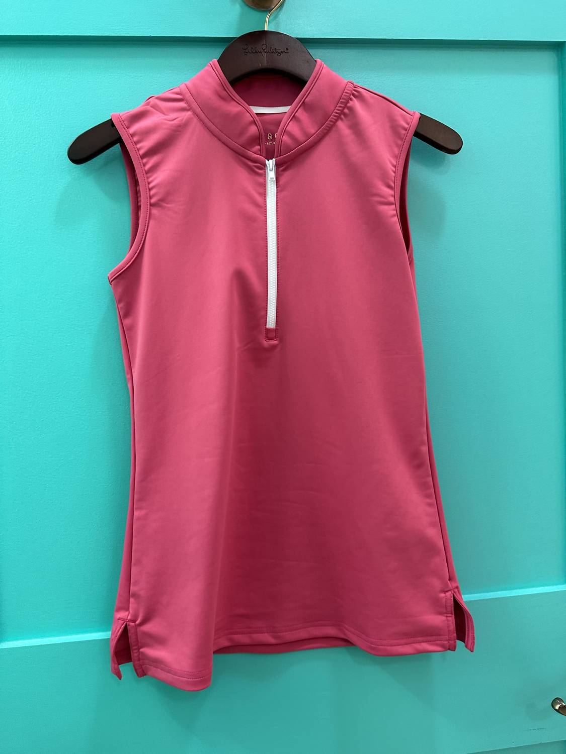 SMITH & QUINN Kennedy Top in hot pink - women's tank top - detail view