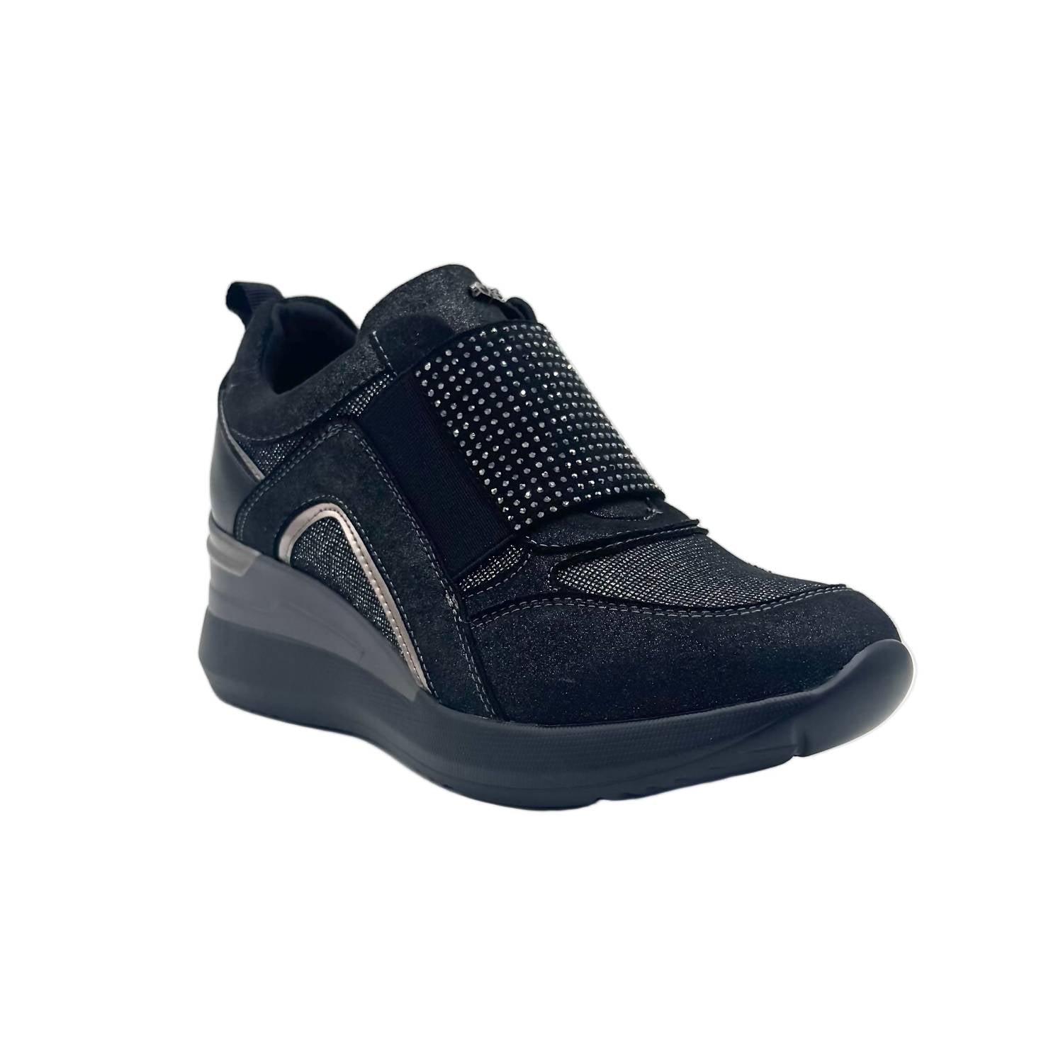 Renato Garini - Women's Sparkle Stretch Sneaker