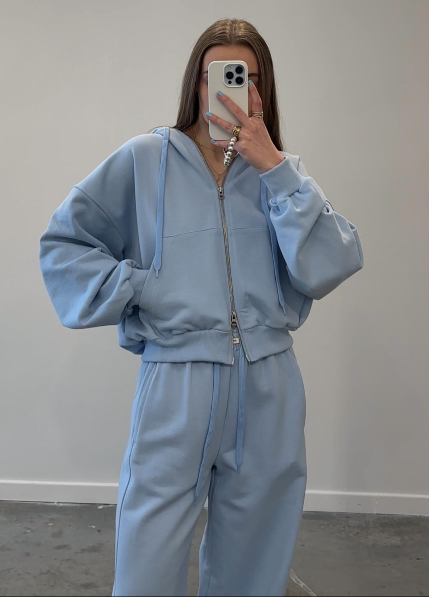 Collective - Two Way Zip Up Hoodie