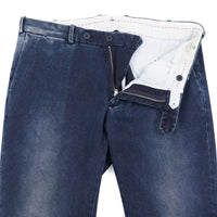 Luigi Borrelli Napoli - Men's Slim-fit Denim Chinos
