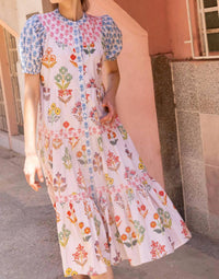 Oliphant - Scoop Tiered Midi Dress