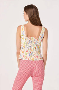Astr - Theresa Lace Bustier Tank Top