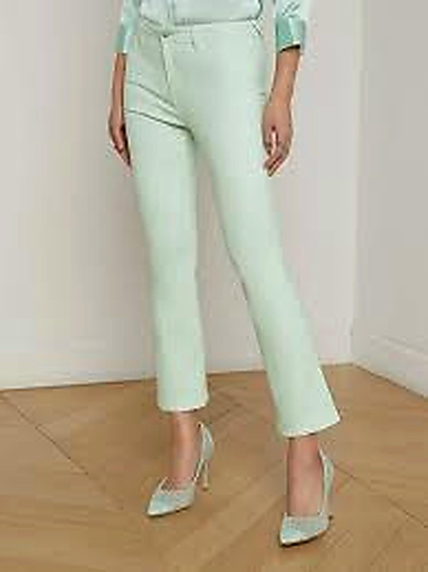 L'Agence - Tati High Rise Crop Micro Bootcut Jean