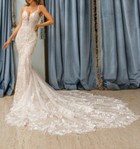 Kitty Chen Couture - Luna All Over Lace Gown