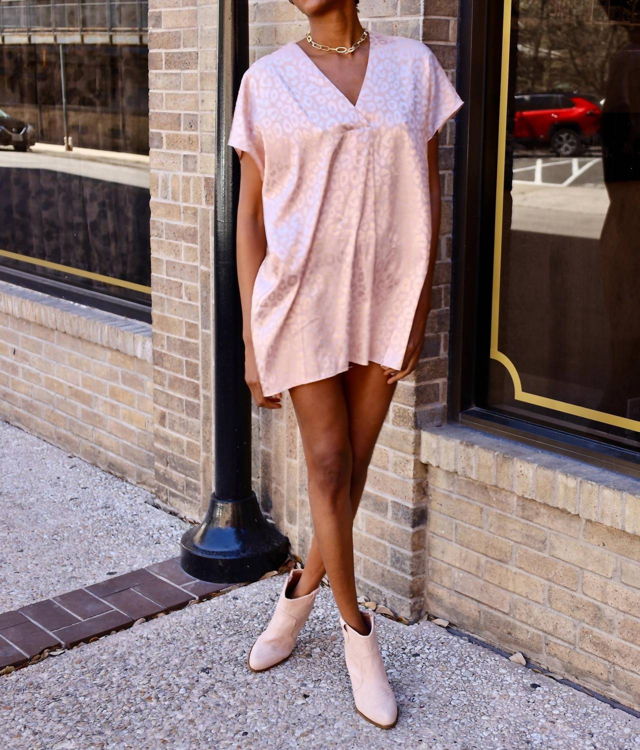 Glam - Shaded Mini Dress