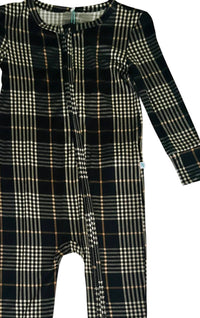Posh Peanut - Baby Sleepwear Oxford Convertible One-piece Pajamas