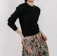 Love The Label - Sarafina Pointelle Knit Sweater