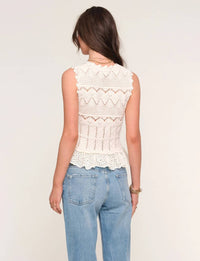 Heartloom - Nona Sleeveless Ruffle Top