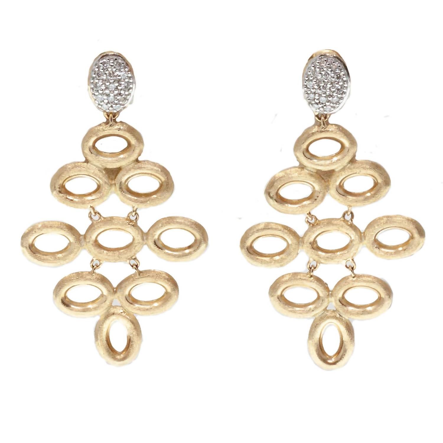 Marco Bicego - 18k Diamond 0.20tcw Siviglia Earrings