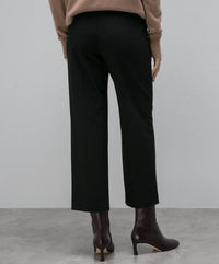 Theory - High‑rise Cropped Straight‑leg Trousers