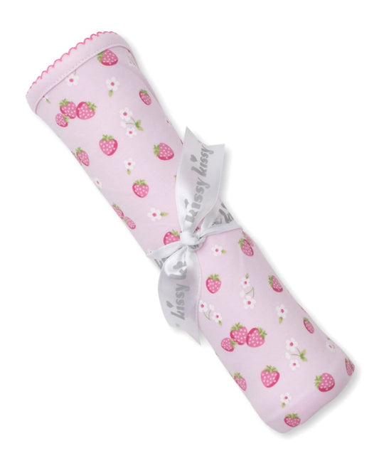 Kissy Kissy - Strawberry Essence Baby Blanket