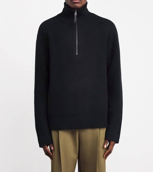 Simkhai - Henry Half-zip Cashmere Blend Sweater