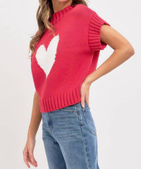 Sweet Lovely By Jen - VALENTINE HEART SWEATER