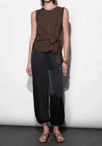 Greylin - Lola Sleeveless Side Tie Blouse