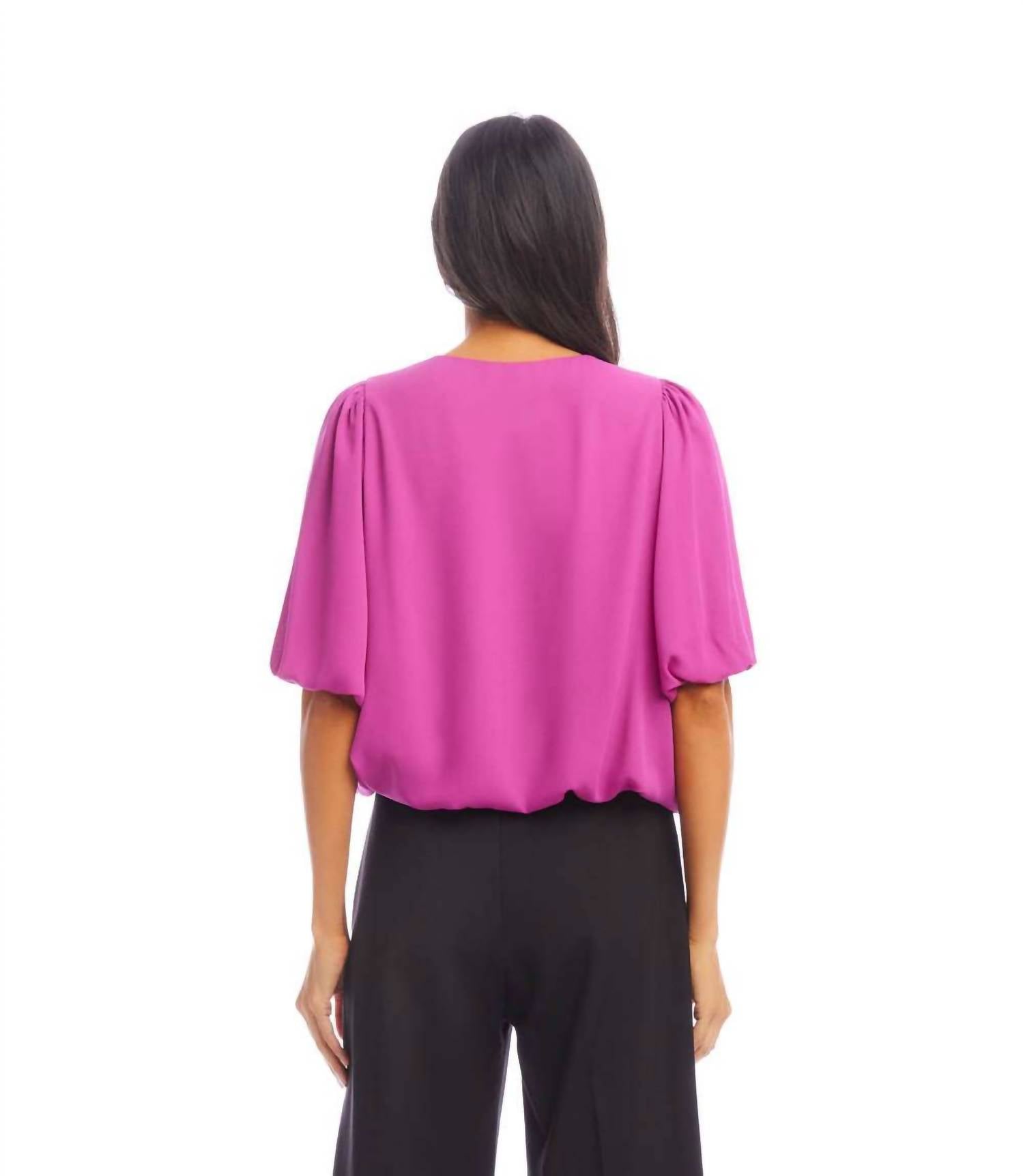 Karen Kane - Puff Sleeve Top
