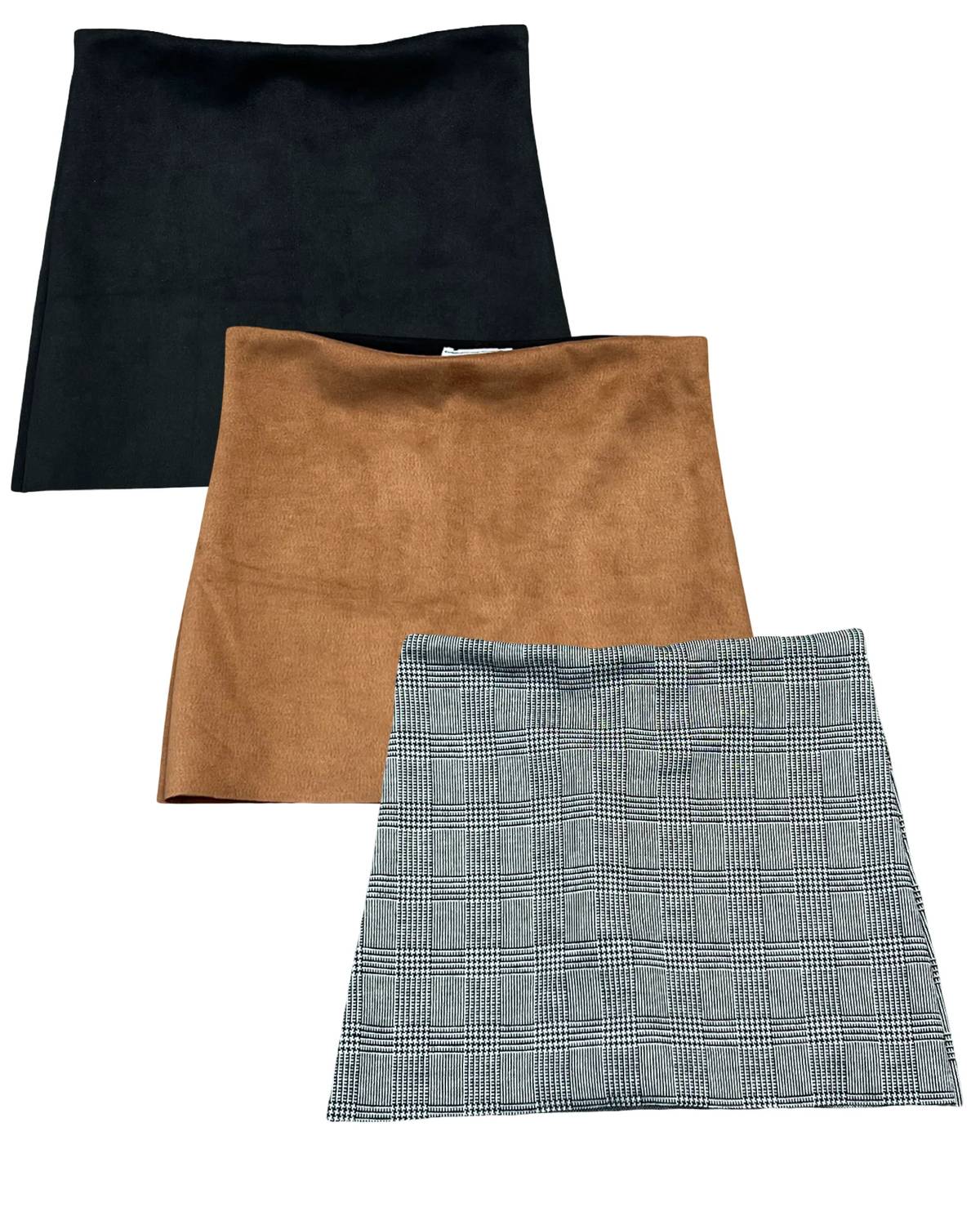 Cheryl Creations - Girls Faux Suede Mini Skirt
