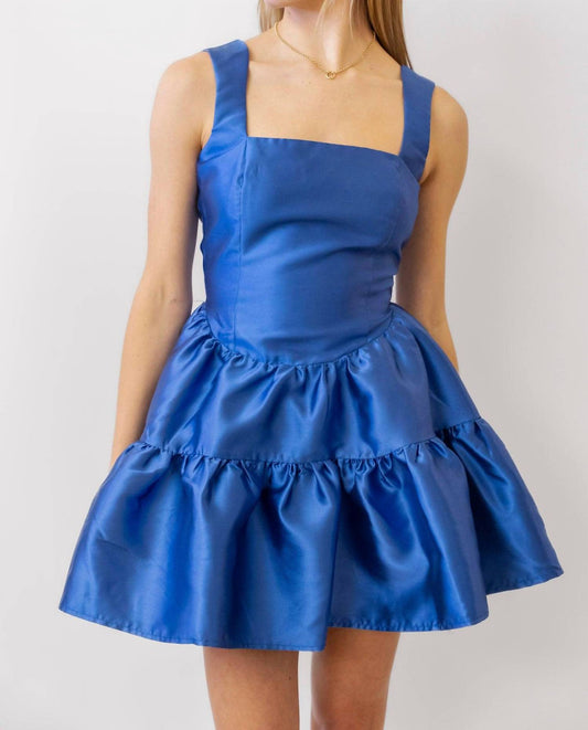 Elliatt - Oleander Squareneck Fit & Flare Dress