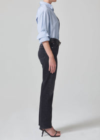 Citizens of Humanity Zuri Stormy Jeans in blue - women's jeans - alternate view