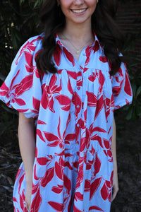 Aureum - Graceful Mini Shirt Dress