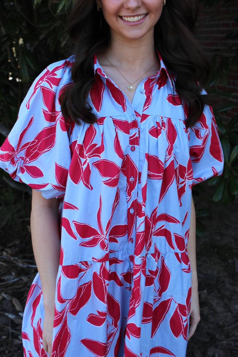 Aureum - Graceful Mini Shirt Dress
