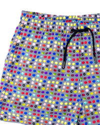 Eight X - Men's Dot And Cross Swim Trunks